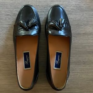 Bragano Men’s Italian loafers black size 11